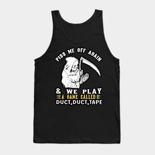 Duck, Duck, Tape Tank Top